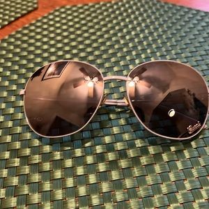 Gucci sunglasses blue frame. Like new, no scratches, without case.